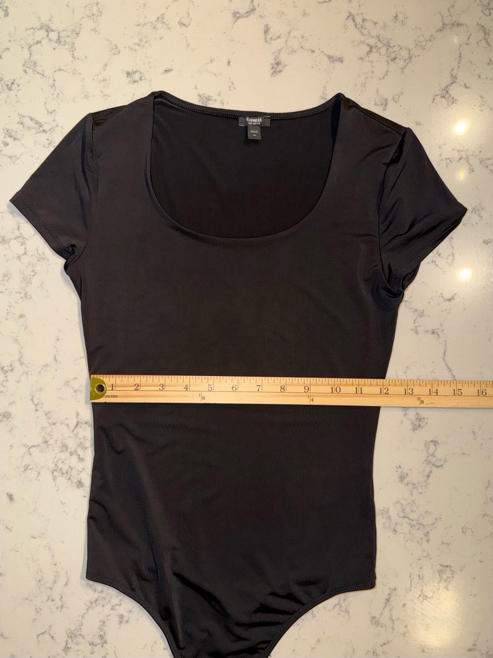 EXPRESS Body Contour Scoop Neck Short Sleeve Bodysuits XS Bundle of 6 - Picture 8 of 15